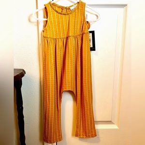 Striped Bubble Jumpsuit